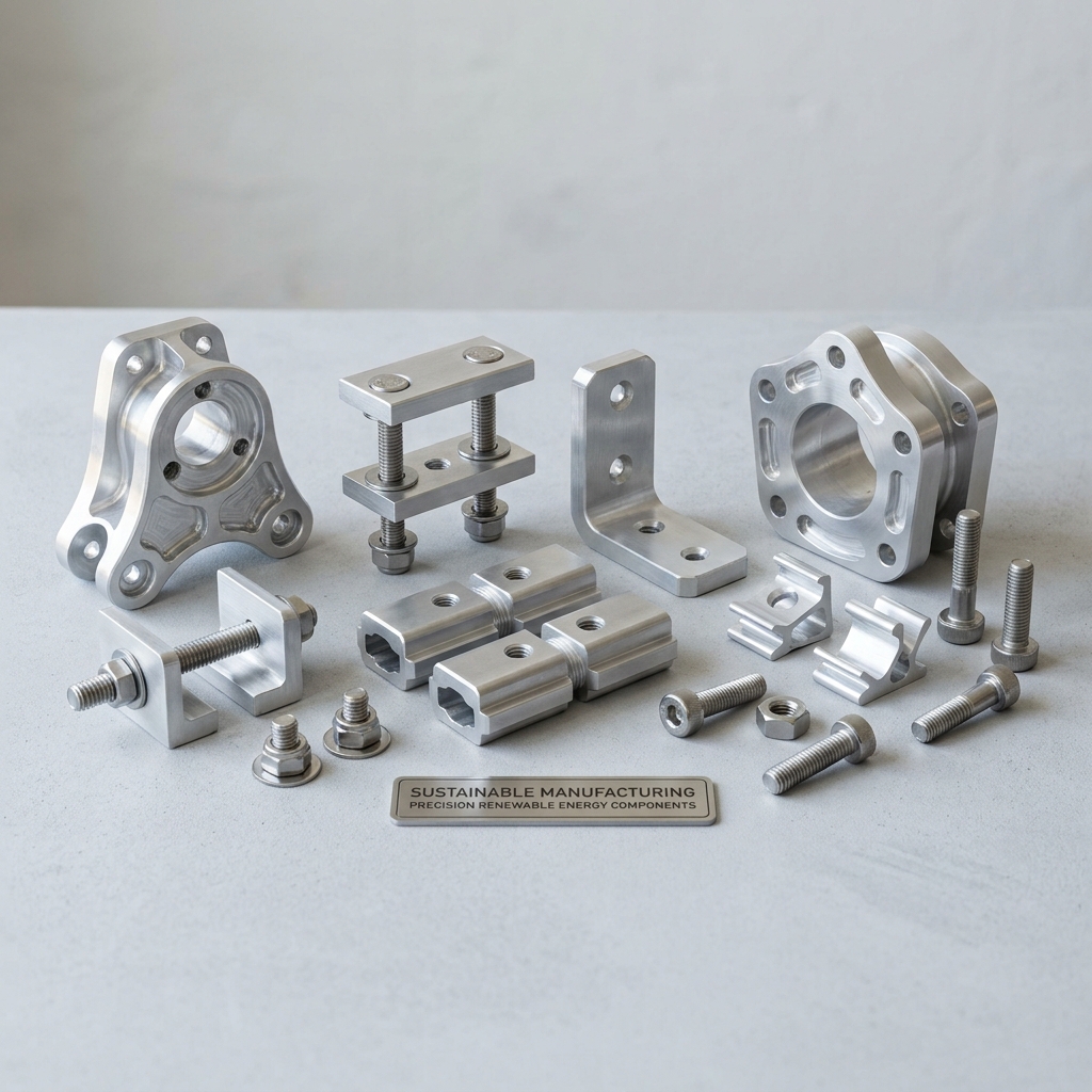 GreenCore Energy: Solar Tracker Mounting System Components